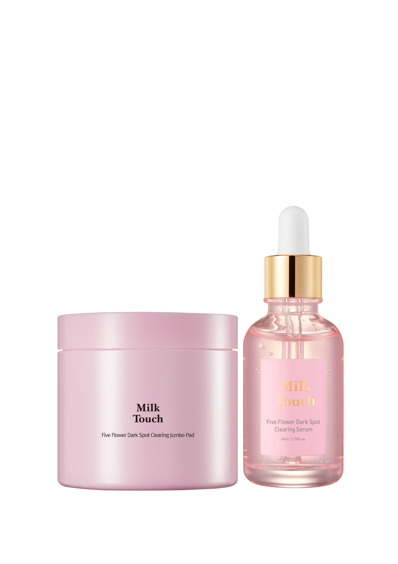 MILK TOUCH] 花漾光滑美白淡斑精華40ml – MILKTOUCH TW